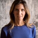 Maglietta vittoria blu lavorato i Versiliani