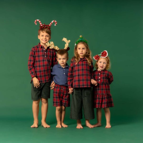 Abbigliamento bambini scozzese i Versiliani